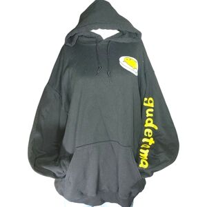 ʕ·ᴥ·ʔ Gudetama Pull Over Hooded Sweater Size 2XL